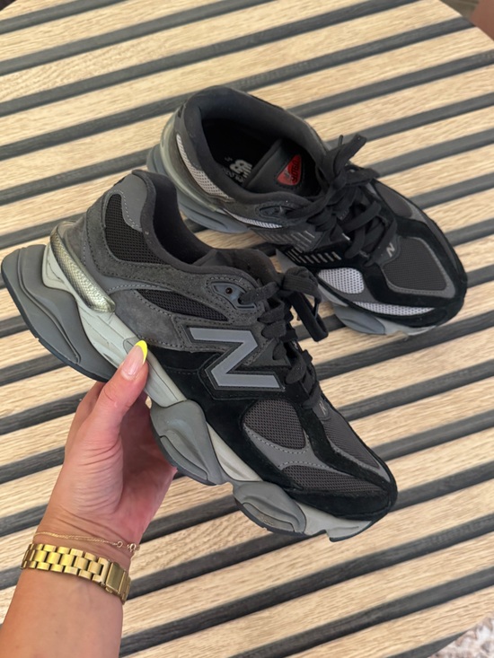 New Balance Shoes - New Balance 9096 Unisex Casual Sneakers in Black & Gray | WORN ONCE W9/M7